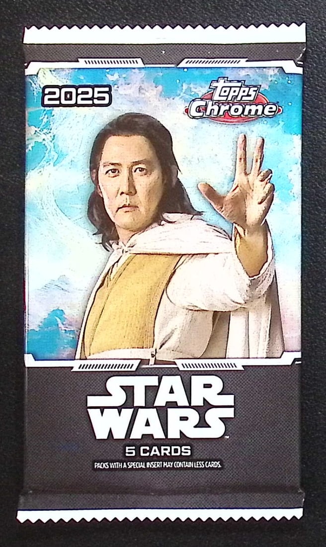 2025 Star Wars Topps Chrome Super Box Pack (1 of 1)