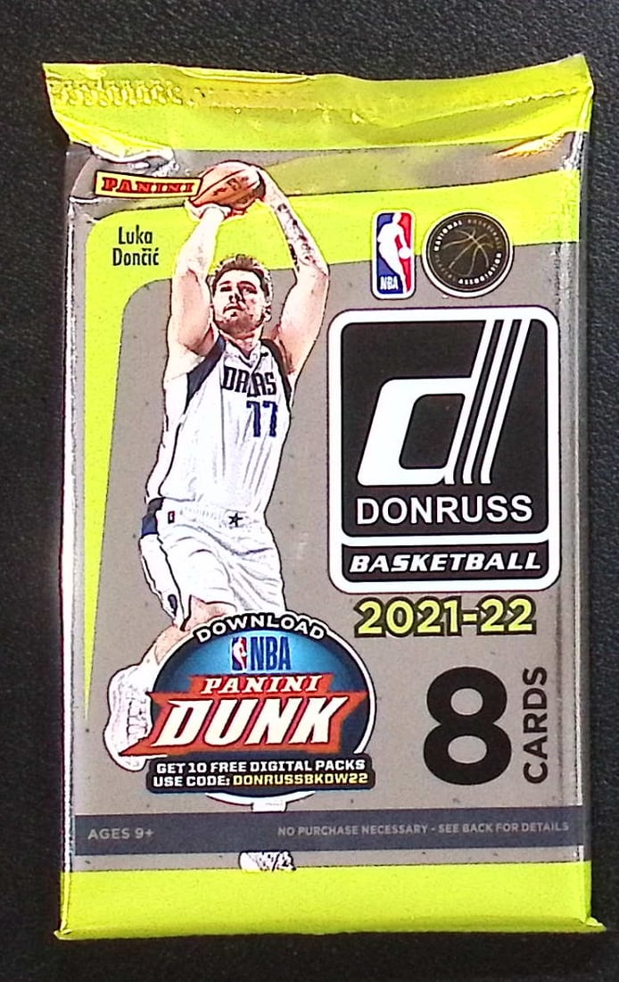2021 Donruss Basketball BLASTER BOX PACK - RC's: Cade Cunningham, Scottie Barnes, Sengun (1 of 1)