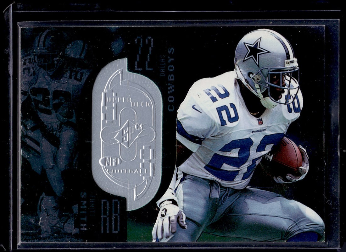 Emmitt Smith /7600 1998 Upper Deck SPx Finite #24 Dallas Cowboys (1 of 2)