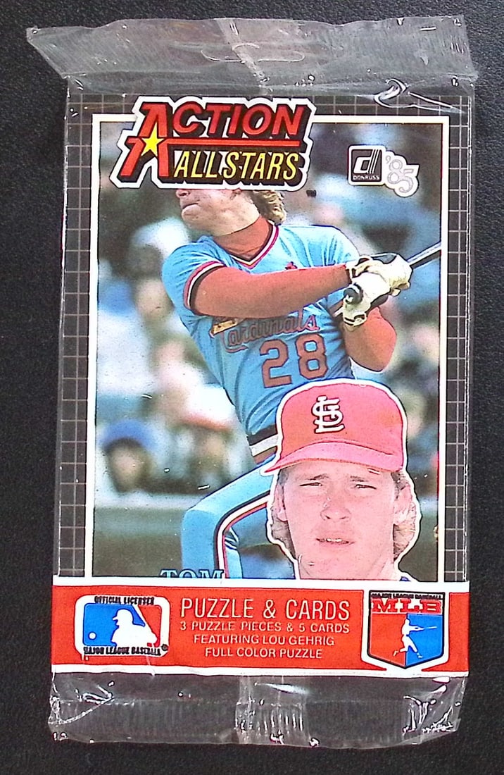 1985 Donruss Action All-stars Baseball Jumbo Card Pack - You Receive the Pack Pictured (1 of 2)
