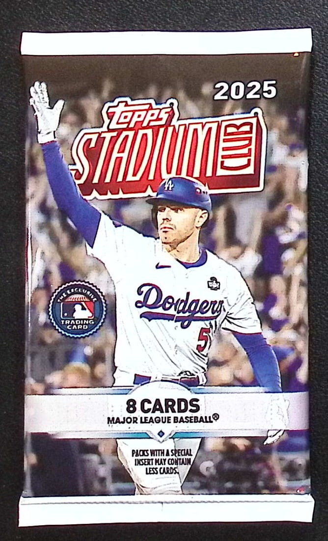 2025 Topps Stadium Club Baseball BLASTER BOX PACK - Rookie Cards of James Woods & Jacob Wilson, & (1 of 1)