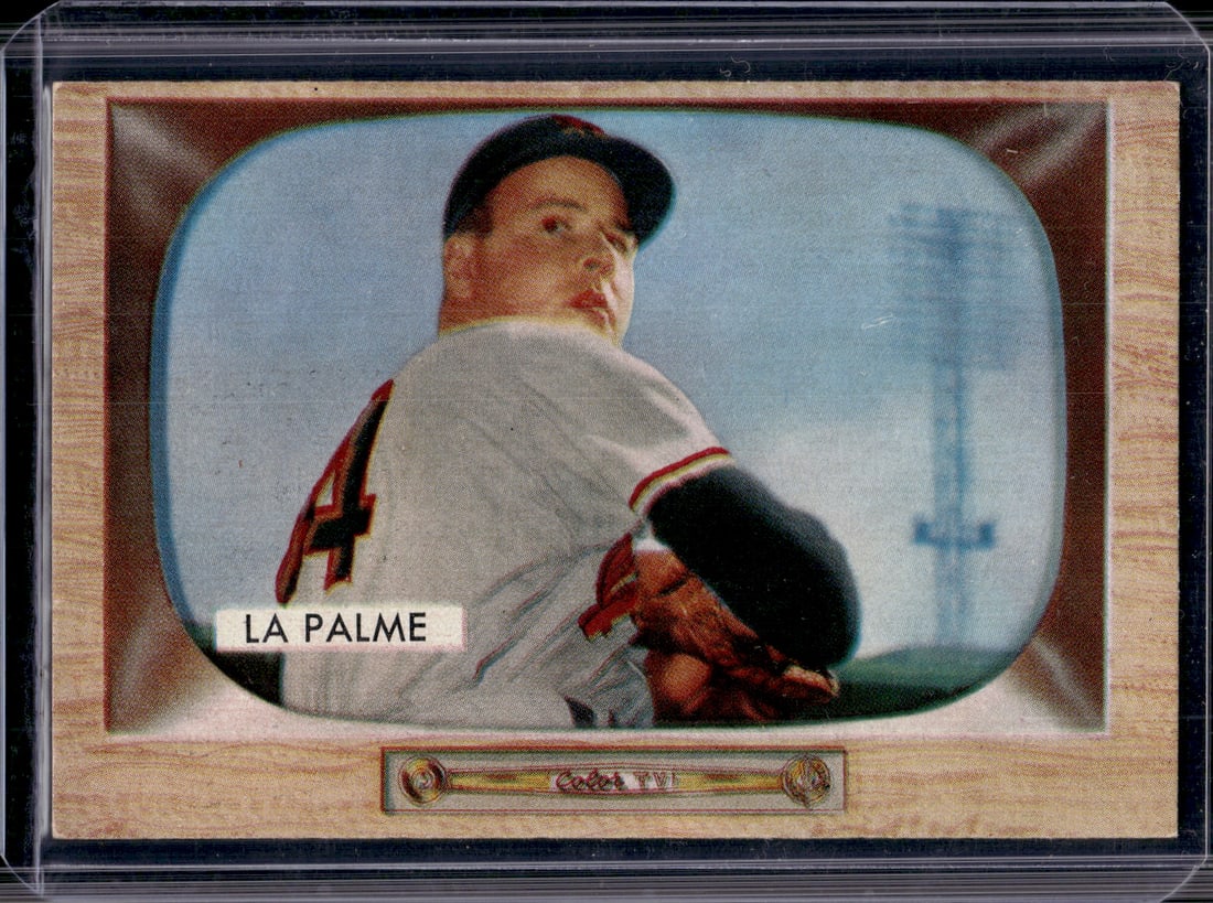 Paul LaPalme 1955 Bowman #61 St. Louis Cardinals Vintage Baseball Card (1 of 2)