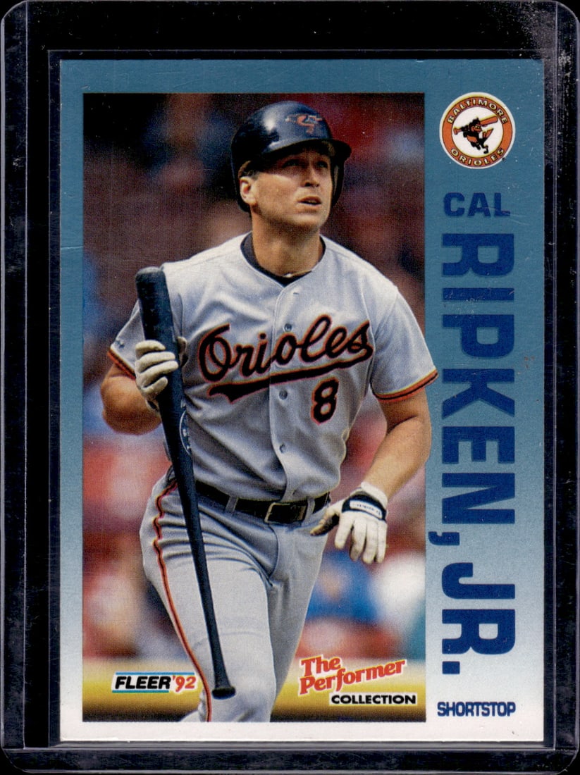 Cal Ripken Jr. 1992 Fleer The Performer Collection #5 Baltimore Orioles (1 of 2)