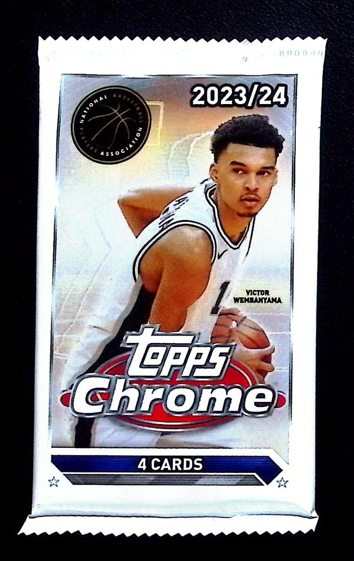 2024 Topps Chrome Basketball Cards BLASTER BOX PACK (1 of 1)