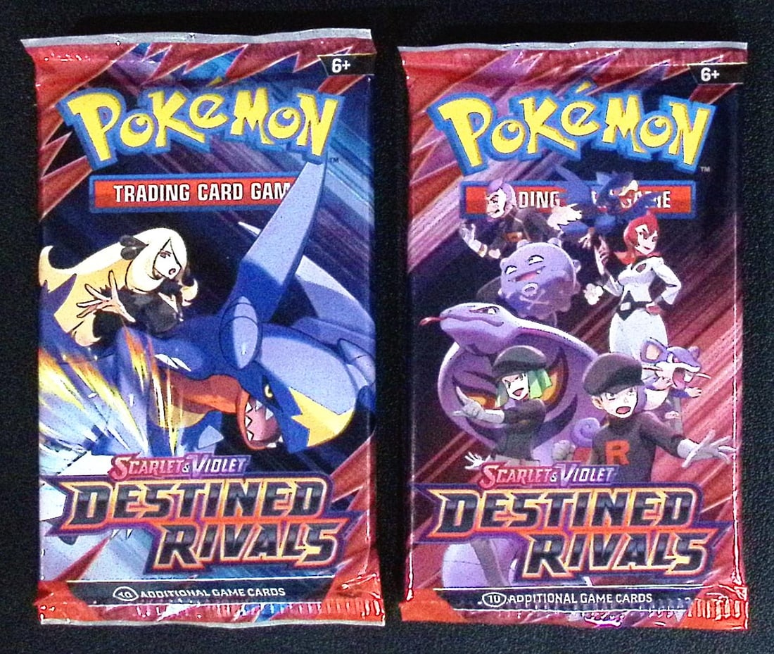 2 COUNT: 2024 Pokemon Scarlet & Violet Destined Rivals 10 Card Booster Packs Charizard: Pokemon Trading Card Game Cards, Charizard, Pikachu, Mewto, EX, Referse Holo, Holo Rare Cards, Secret Rare Cards, Full Art Cards, Evee, 3 Stars Ultra Rare Cards, Double Rare, Illustration Rare, Specia
