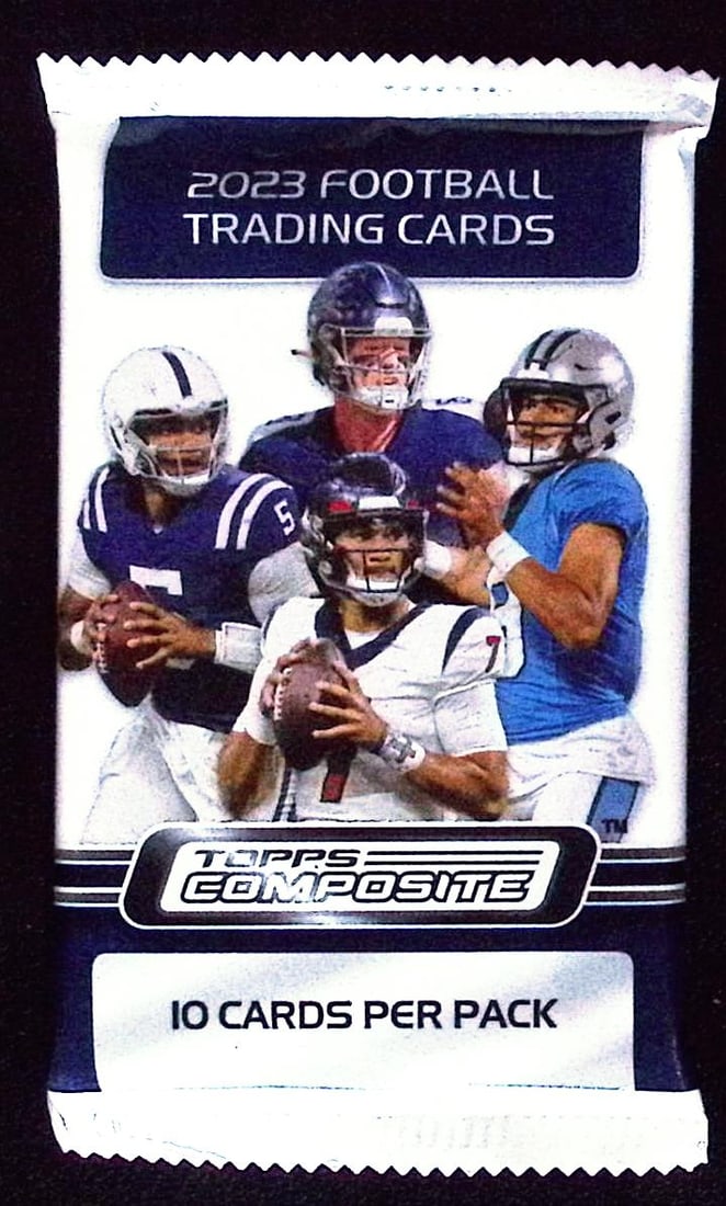 2023 Topps Composite Football Card Mega Monster Box Pack- C.J. Stroud,Refractors, Autographs Sports (1 of 1)