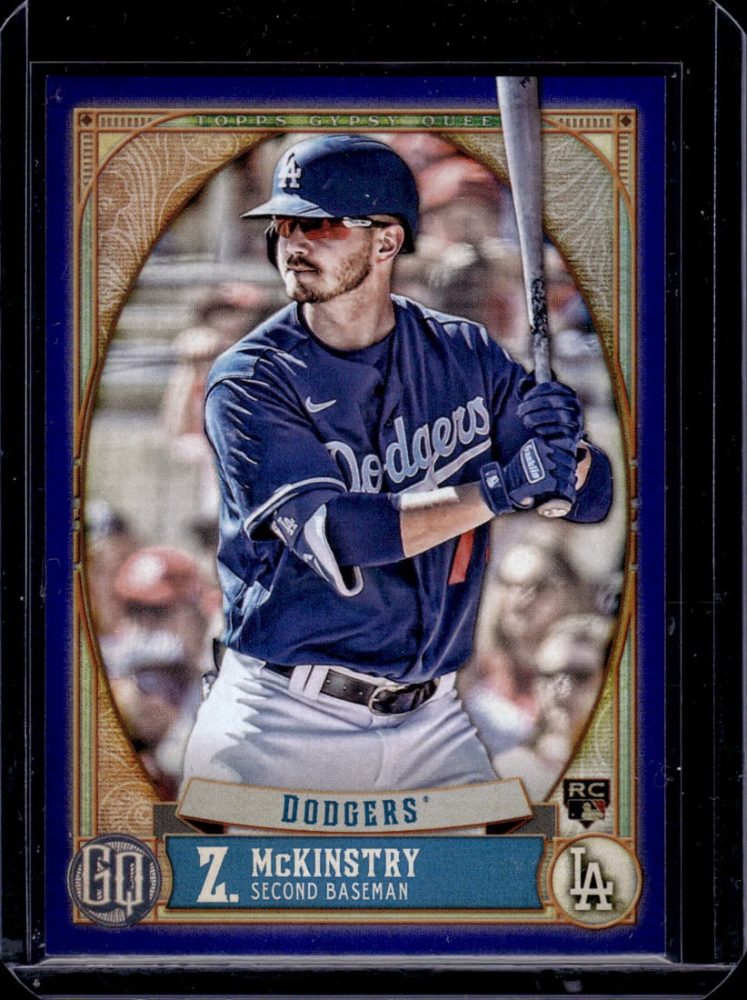 Zach McKinstry Rookie Card Purple /250 2021 Topps Gypsy Queen #257 Dodgers, Tigers: Topps Baseball MLB Trading & Sports Cards, Sports Cards for Sale Near Me, World Series & Hall of Fame Players Memorabilia, Refractors, X-Fractors, Numbered, SP, SSP, Valuable Auction Memorabilia Lots