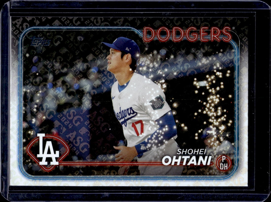Shohei Ohtani All Star Game Bonus 2024 Topps #2 Los Angeles Dodgers: Topps Baseball MLB Trading & Sports Cards, Sports Cards for Sale Near Me, World Series & Hall of Fame Players Memorabilia, Refractors, X-Fractors, Numbered, SP, SSP, Valuable Auction Memorabilia Lots 
