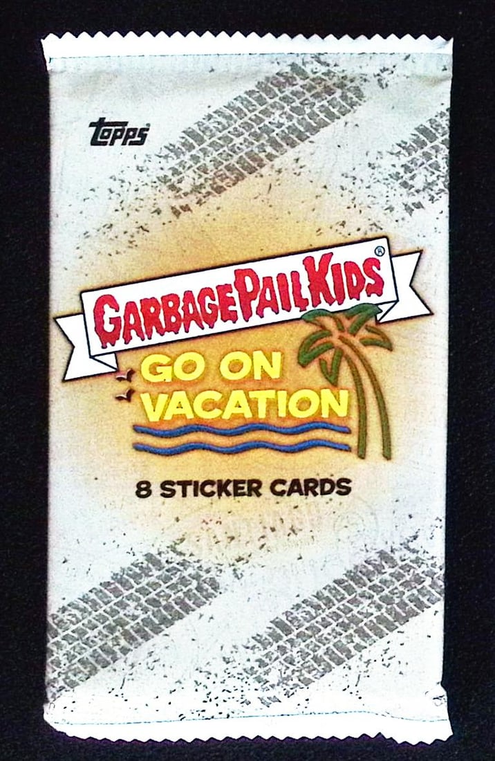 2021 Topps Garbage Pail Kids Go On Vacation Wax Pack Sticker Cards (1 of 1)