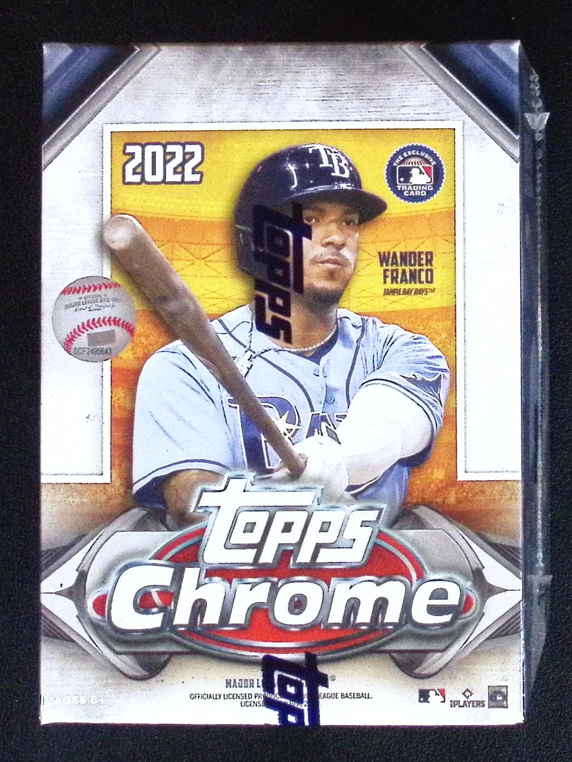 2022 Topps CHROME Baseball Blaster Box Sports Cards, MLB Trading Cards, Shohei Ohtani (1 of 1)