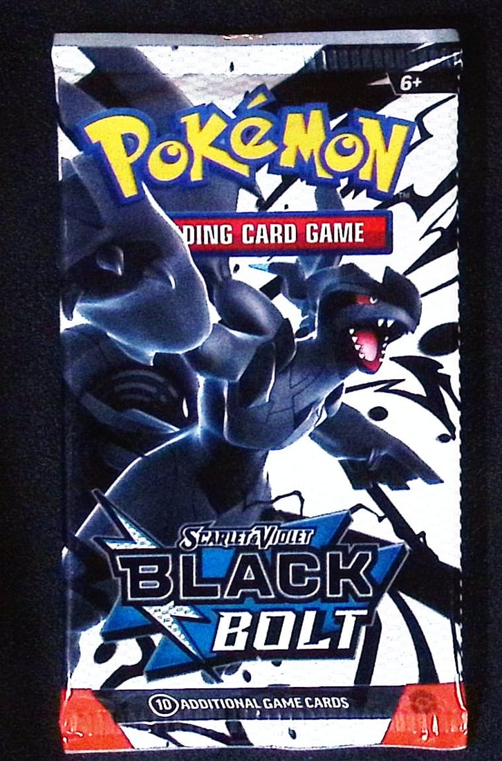 2025 Pokemon Scarlet & Violet Black Bolt 10 Card Booster Pack Charizard: Pokemon Trading Card Game Cards, Charizard, Pikachu, Mewto, EX, Referse Holo, Holo Rare Cards, Secret Rare Cards, Full Art Cards, Evee, 3 Stars Ultra Rare Cards, Double Rare, Illustration Rare, Specia