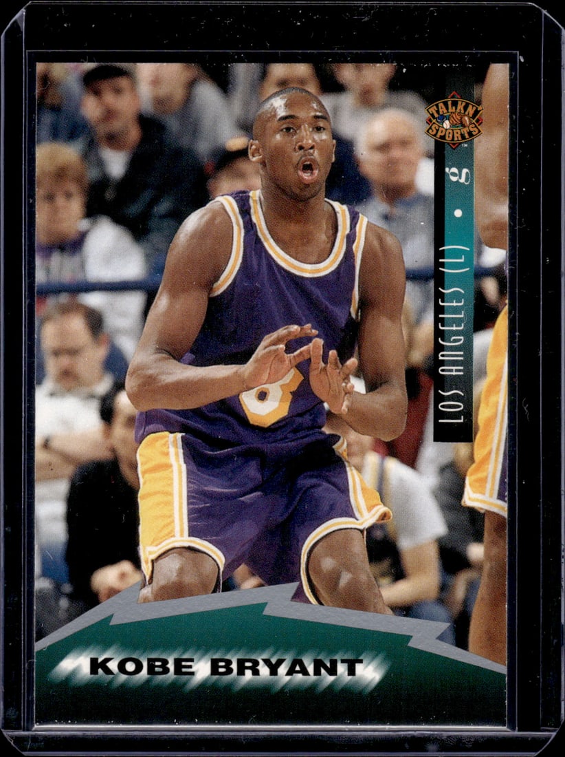 Kobe Bryant 1997 Score Board Talkn' Sports #36 Los Angeles Lakers: Score Board Basketball NBA Trading & Sports Cards, Sports Cards for Sale Near Me, Chrome, Refractor, SP, SSP, Valuable Auction Memorabilia Lots Sold On Line, NBA Championship & Hall of Fame Player Car