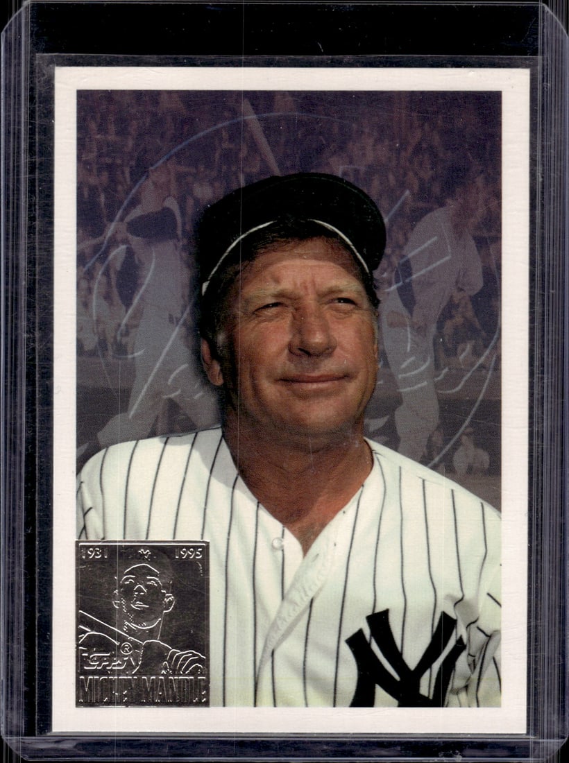 Mickey Mantle 1996 Topps #7 New York Yankees: Topps Baseball MLB Trading & Sports Cards, Sports Cards for Sale Near Me, World Series & Hall of Fame Players Memorabilia, Refractors, X-Fractors, Numbered, SP, SSP, Valuable Auction Memorabilia Lots