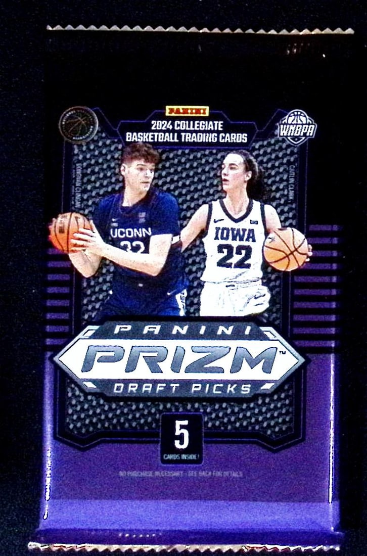 2024-25 Panini Prizm Draft Picks Basketball BLASTER BOX PACK - Caitlin Clark (1 of 1)
