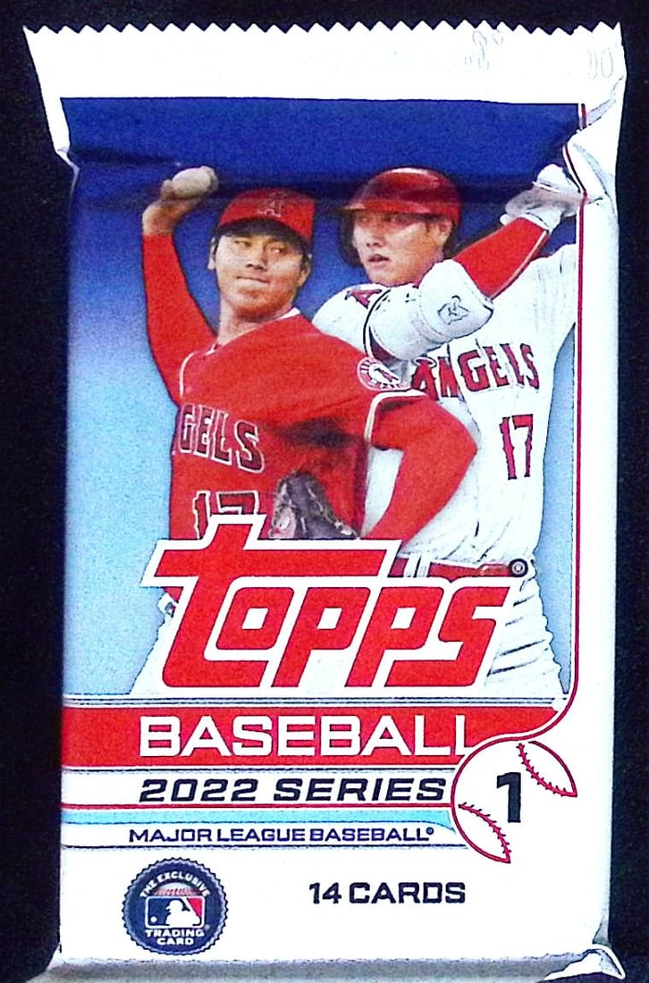 2022 Topps Series 1 Baseball BLASTER BOX PACK (1 of 1)
