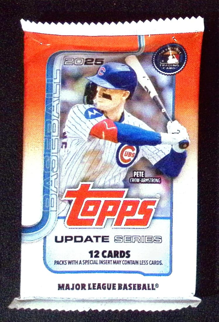 2025 Topps Update Series Baseball Cards BLASTER BOX PACK Sports Cards Rookie Cards James Wood (1 of 1)
