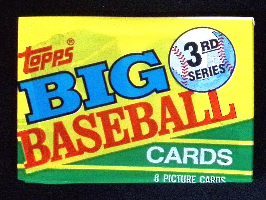 1990 Topps Big Baseball Series 3 Retail Box Wax Pack Vintage Baseball Cards (1 of 1)