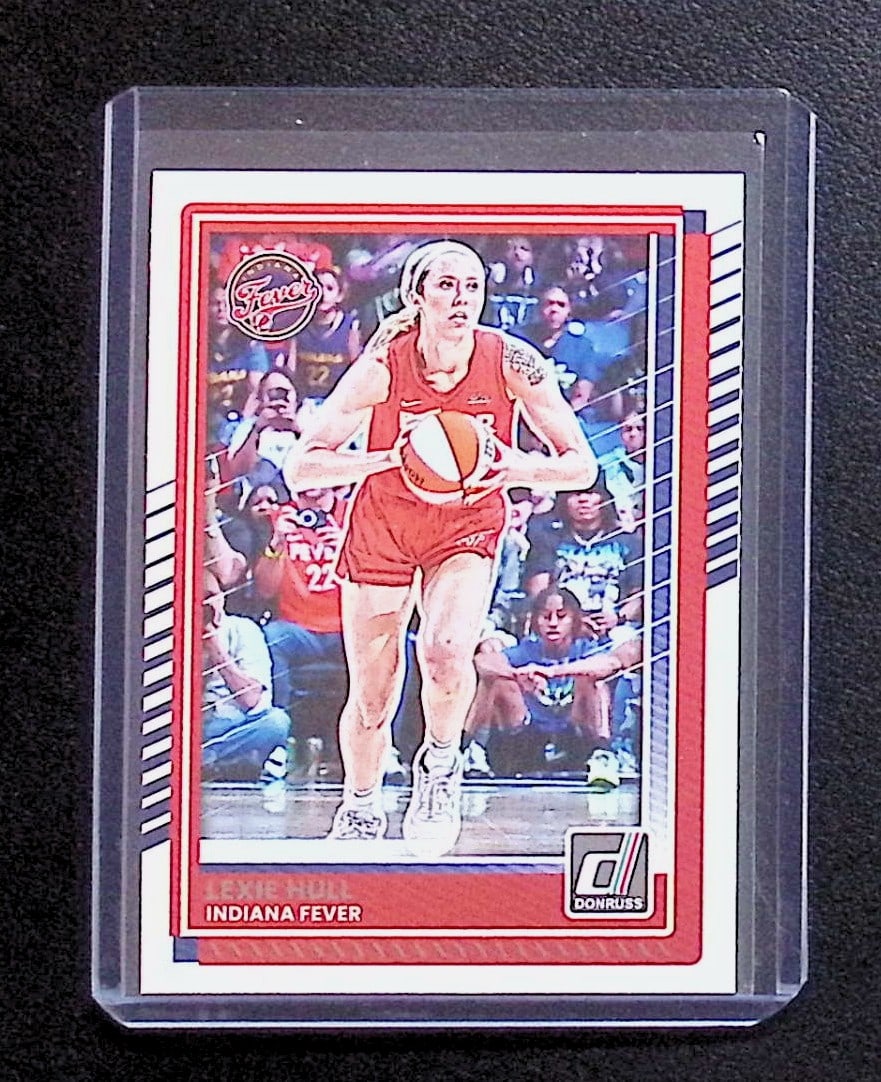 Lexie Hull 2025 Donruss WNBA #85 Indiana Fever: Donruss Basketball NBA Sports & Trading Cards, SP, SSP, NBA Championship & Hall of Fame Player Cards, Valuable Auction Memorabilia Lots Sold On Line, Sports Cards for Sale Near Me