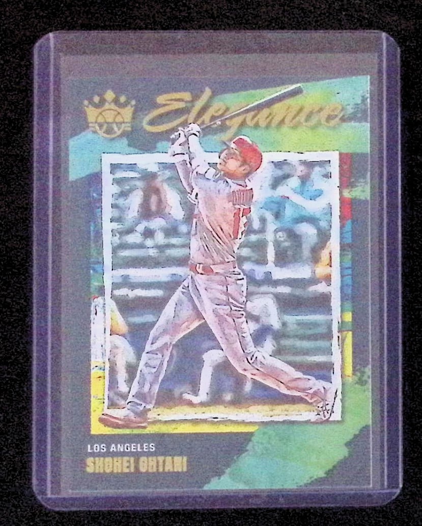 Shohei Ohtani 2022 Panini Diamond Kings Elegance #E-9 Angels, Dodgers: Panini Baseball MLB Trading & Sports Cards, Sports Cards for Sale Near Me, Prizm, Mosaic, Select, SP, SSP, Auction Memorabilia Lots for Sale On Line, World Series & Hall of Fame Players