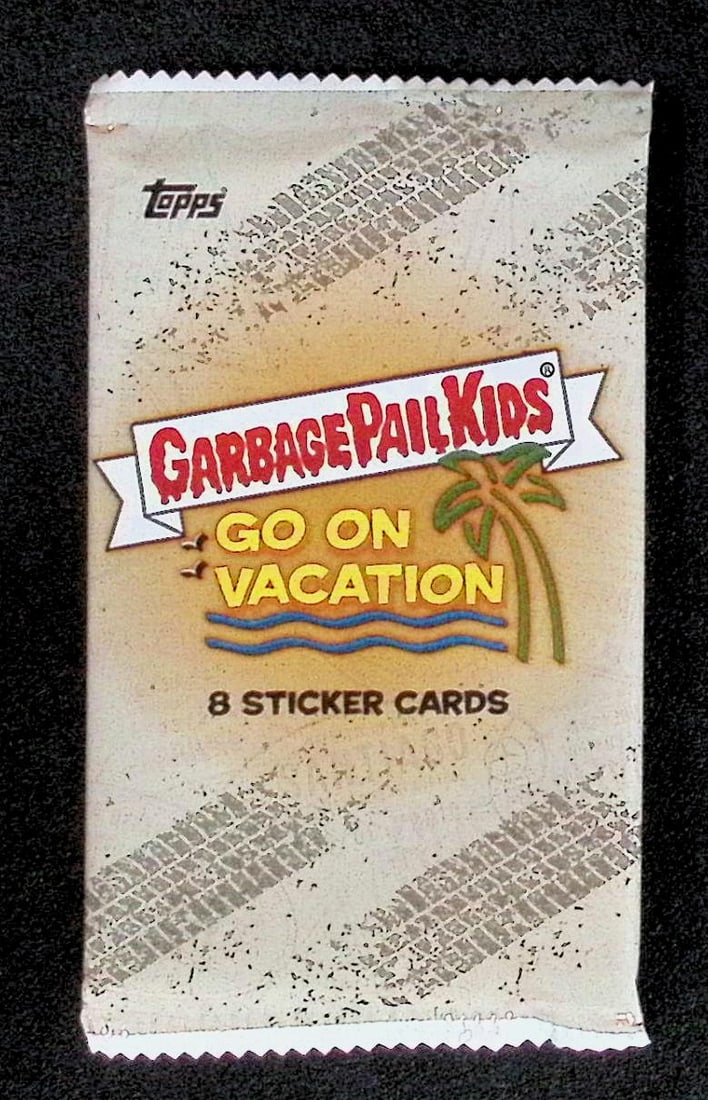 2021 Topps Garbage Pail Kids Go On Vacation Wax Pack Sticker Cards (1 of 1)