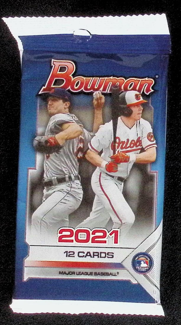 2021 Bowman Baseball Cards RETAIL BOX PACK, Sports Cards, MLB Prospect Cards (1 of 1)
