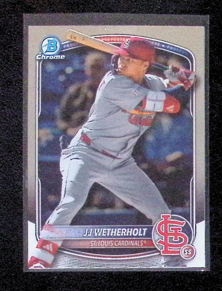 J.J. Wetherholt 2025 Bowman Chrome Prospects #BCP-41 (1 of 2)