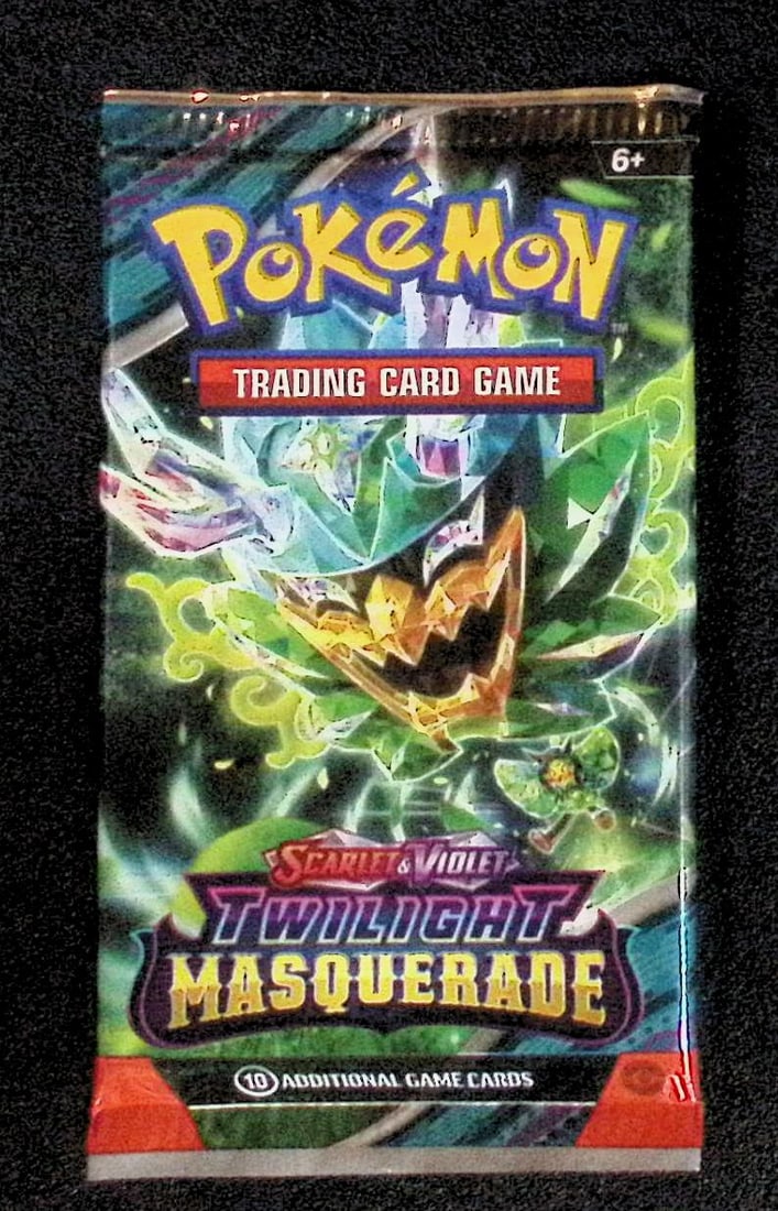 2024 Pokemon Scarlet & Violet Twilight Masquerade 10 Card Booster Pack Charizard (1 of 1)