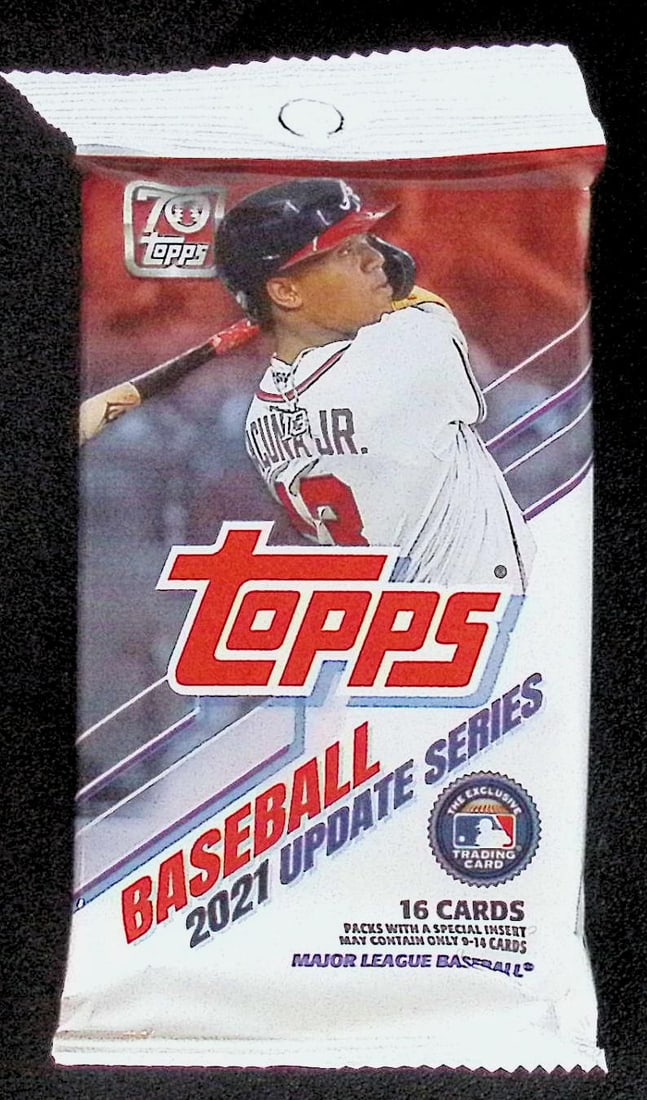 2021 Topps Baseball Update Series Baseball Card RETAIL HANGER PACK Sports Cards MLB Trading Cards (1 of 1)