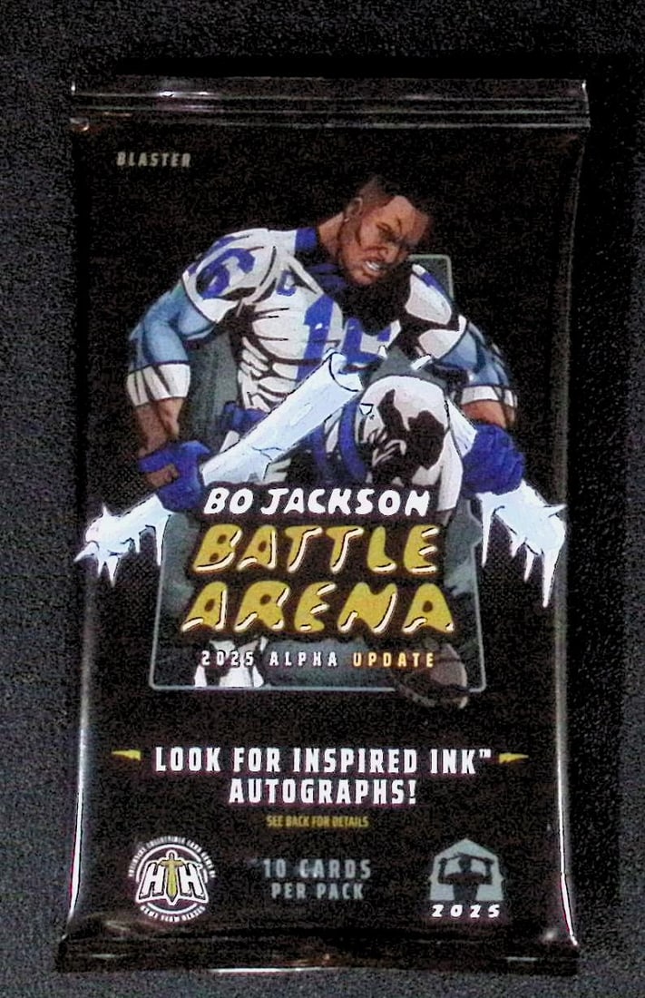 2025 Bo Jackson Battle Arena Alpha Update BLASTER BOX PACK TCG/Trading Card Game (1 of 1)