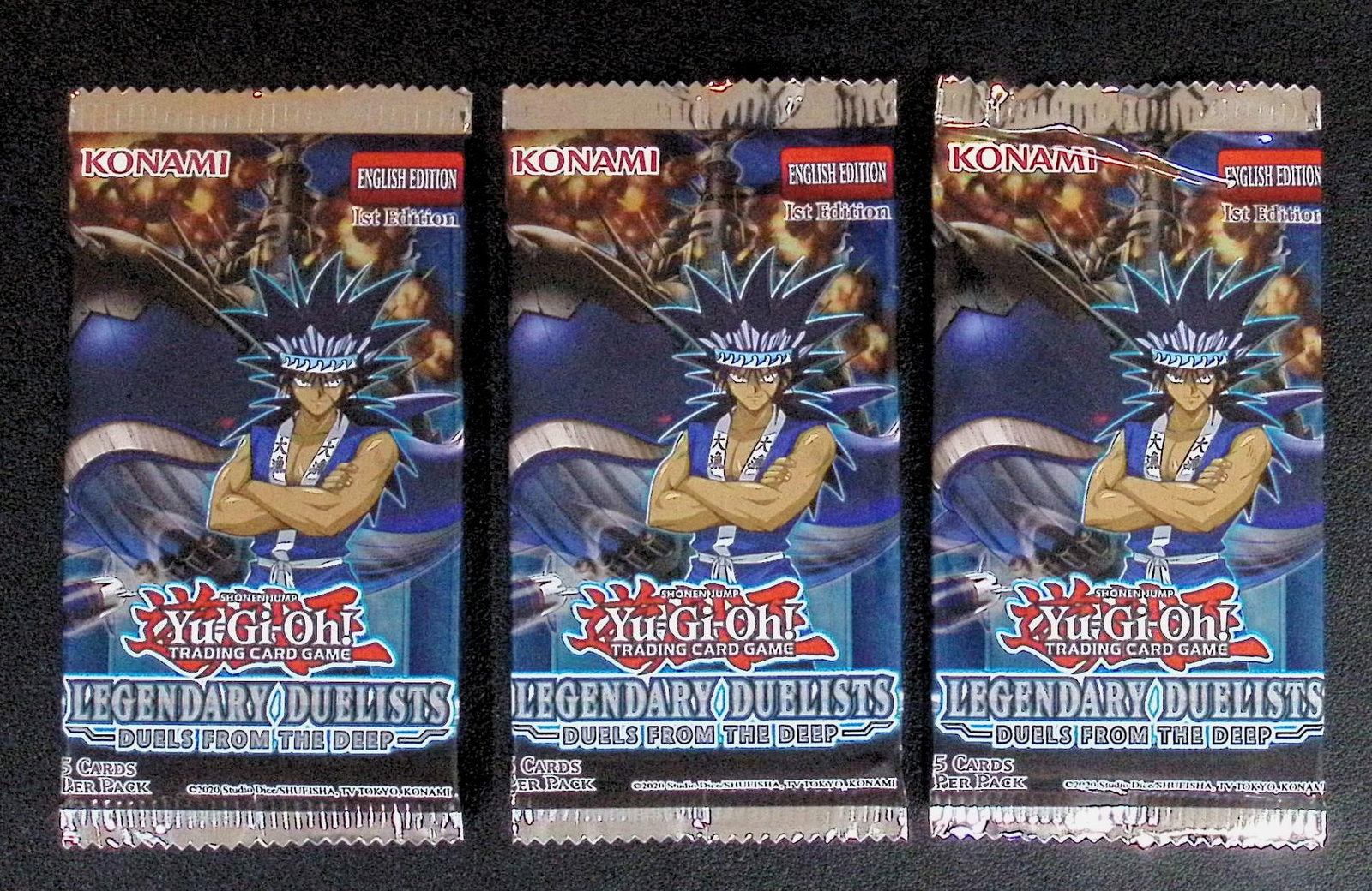 Triple Pack of Yu-Gi-Oh! Retail Box Packs (1 of 1)