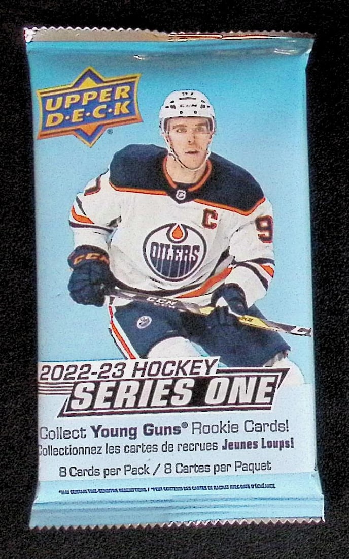2022-23 Upper Deck SERIES 1 Hockey MEGA BOX PACK - Collect Young Guns Rookie Cards (1 of 1)