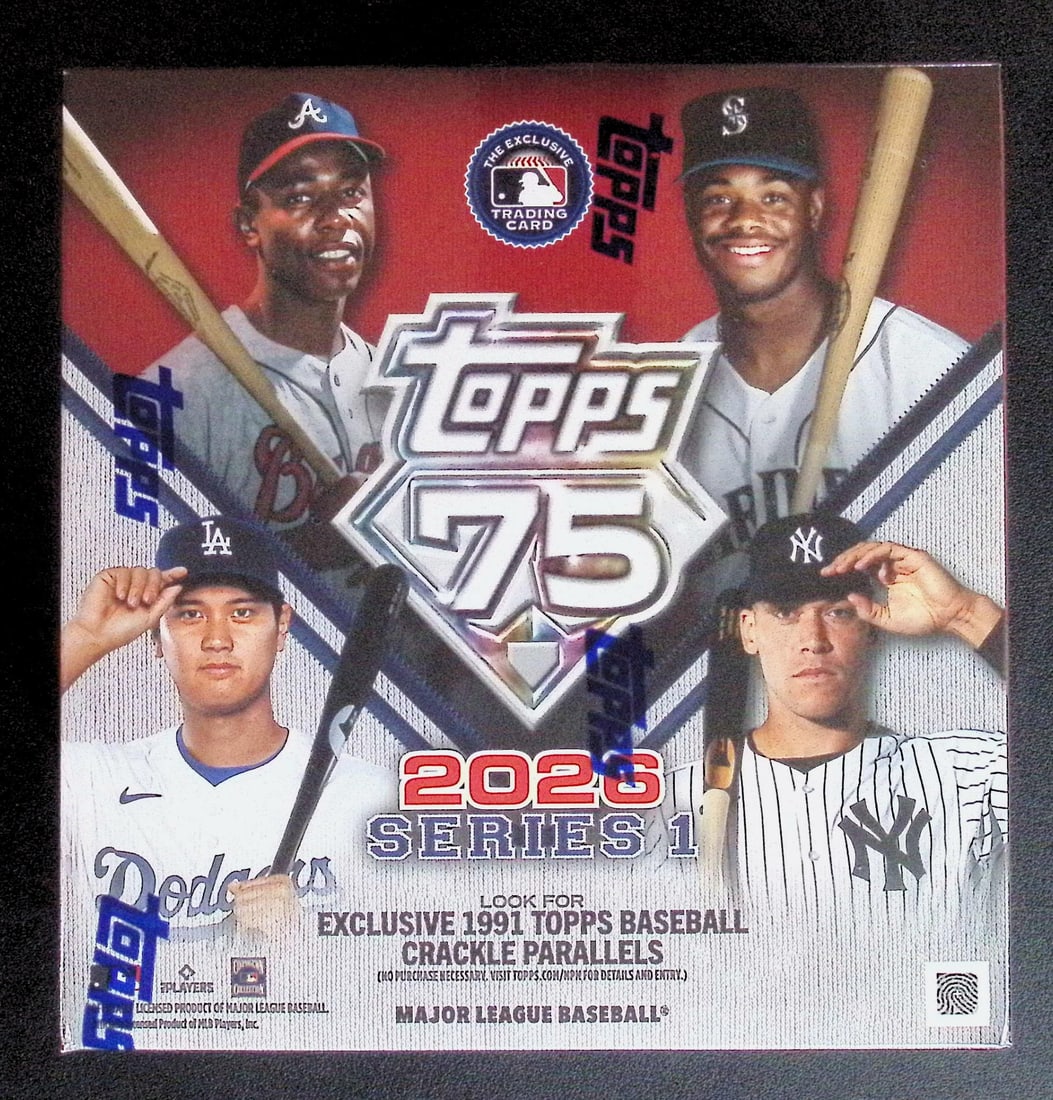 2026 Topps Series 1 Baseball 75th Anniversary MEGA BOX Roman Anthony Rookie Season (1 of 1)