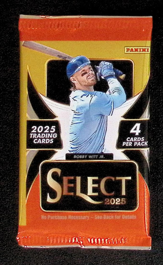 2025 Panini Select Baseball Cards HOBBY BLASTER BOX PACK (1 of 1)