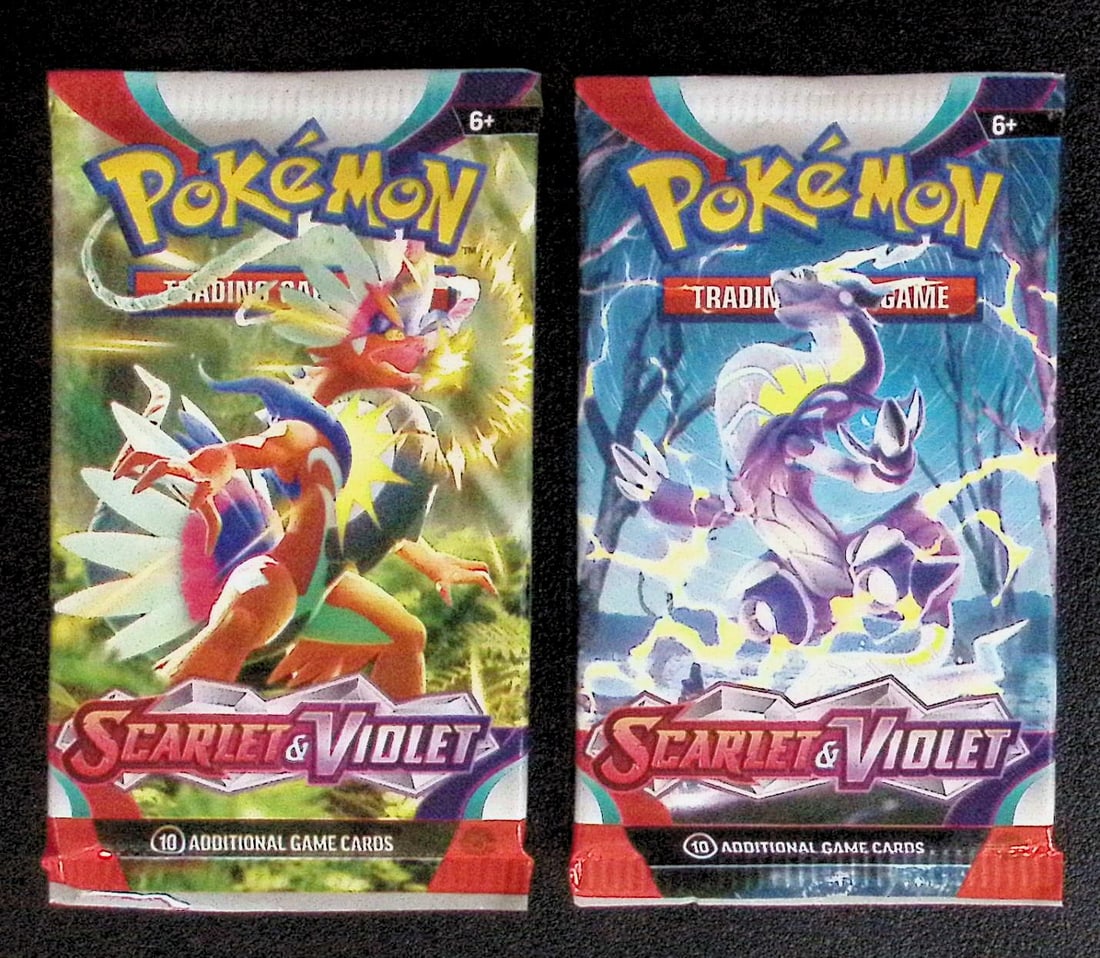 2 COUNT: 2023 Pokemon Scarlet & Violet 10 Card TCG Booster Pack, Charizard, Pikachu, Holo: Pokemon Trading Card Game Cards, Charizard, Pikachu, Mewto, EX, Referse Holo, Holo Rare Cards, Secret Rare Cards, Full Art Cards, Evee, 3 Stars Ultra Rare Cards, Double Rare, Illustration Rare,