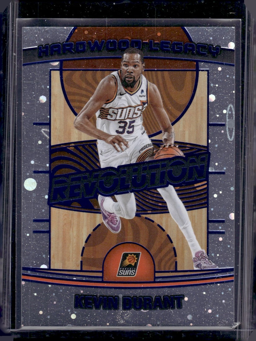 Kevin Durant Blue Cosmo /285 2024-25 Panini Revolution #9 Suns, Rockets: Panini Select, Prizm, Mosaic, Contenders, Revolution, Phoenix, NBA Hoops, Rookie NFL Sports Trading Cards, Silver, SP, SSP, Wave Prizms, Numbered Cards, Basketball sports Cards for Sale Near Me, NBA C