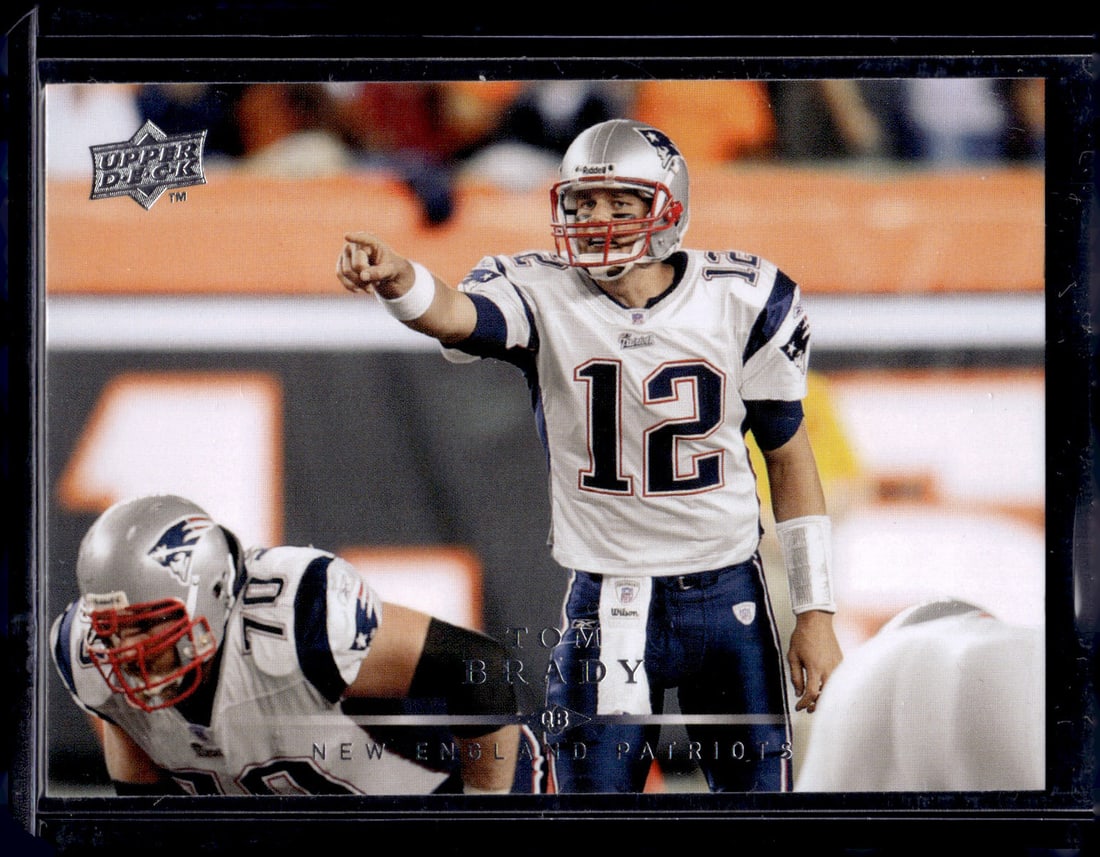 Tom Brady 2008 Upper Deck #112 New England Patriots (1 of 2)