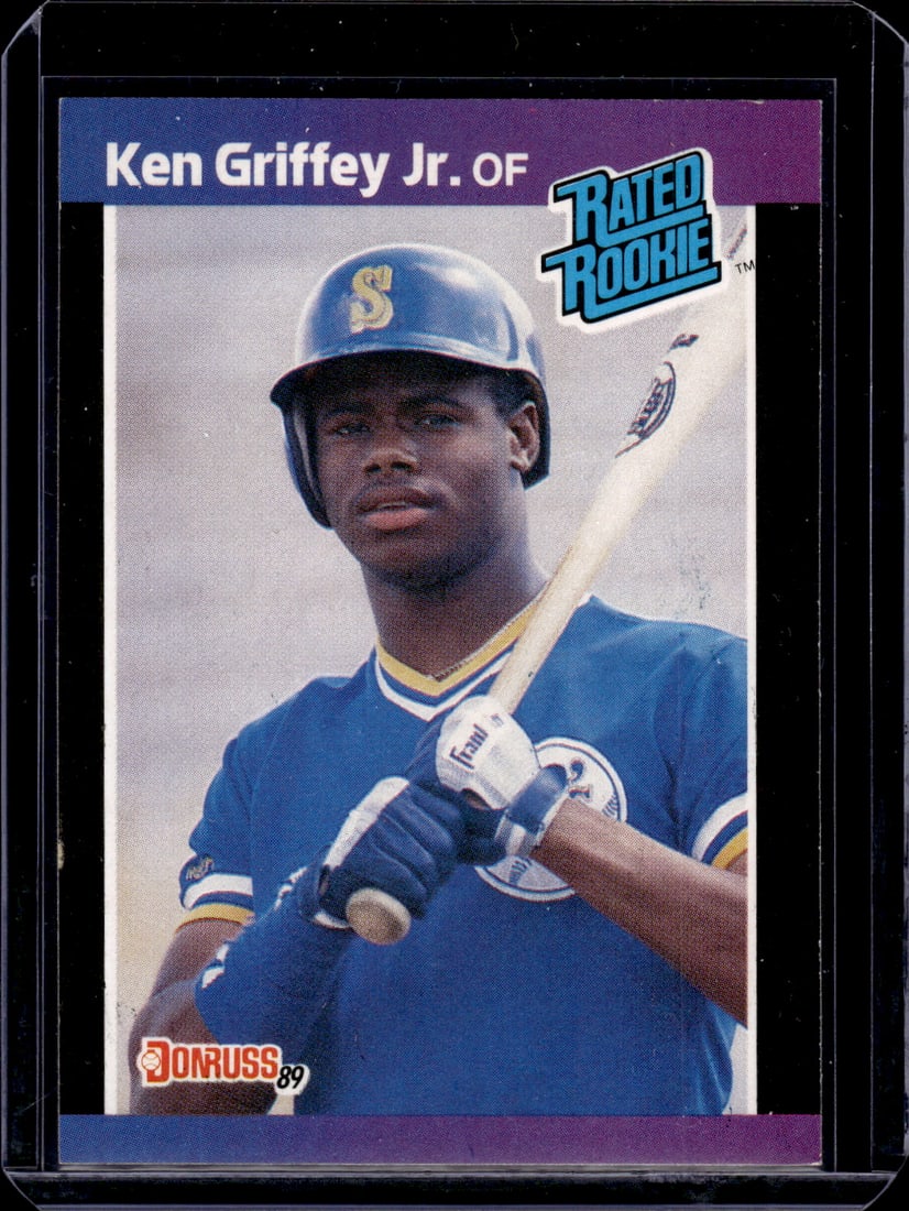 Ken Griffey Jr. Rookie Card 1989 Donruss #33 Seattle Mariners (1 of 2)