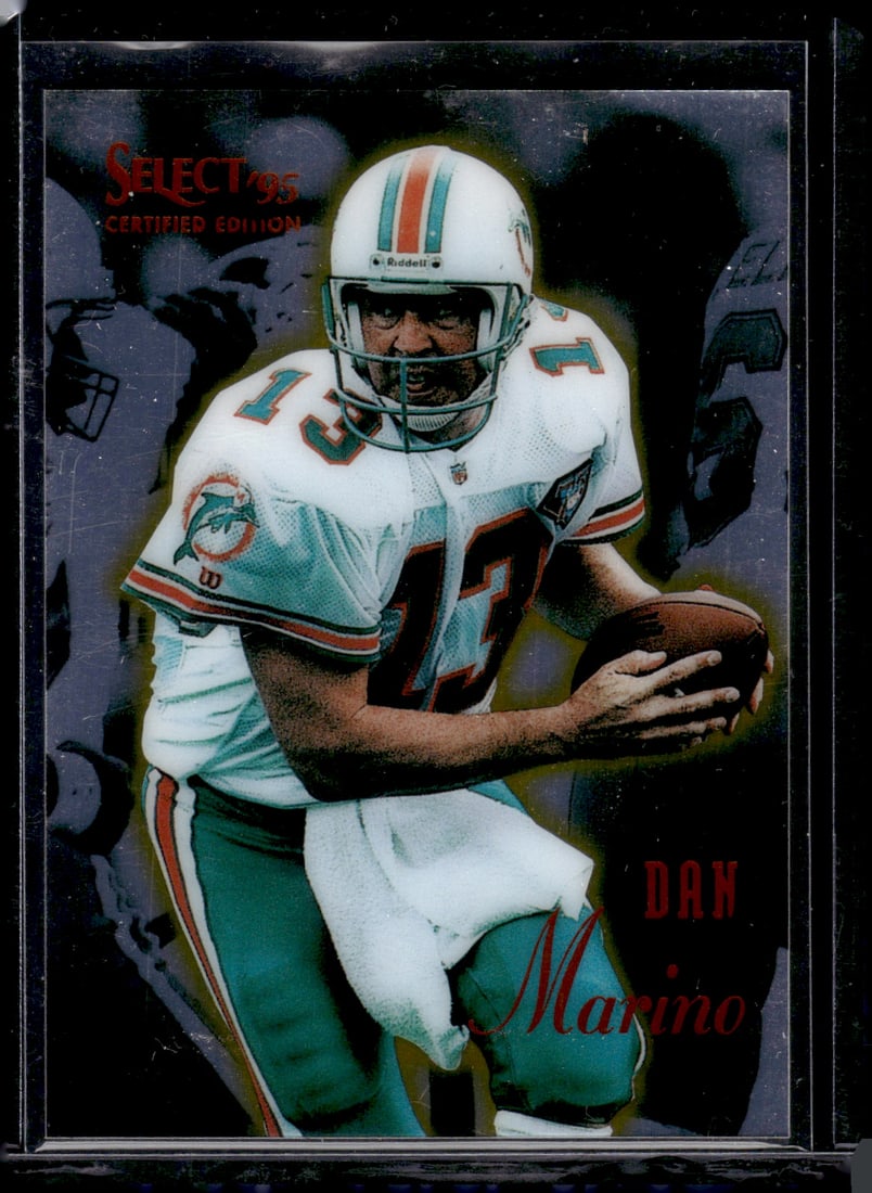 Dan Marino 1995 Select Certified Edition #30 Miami Dolphins (1 of 2)