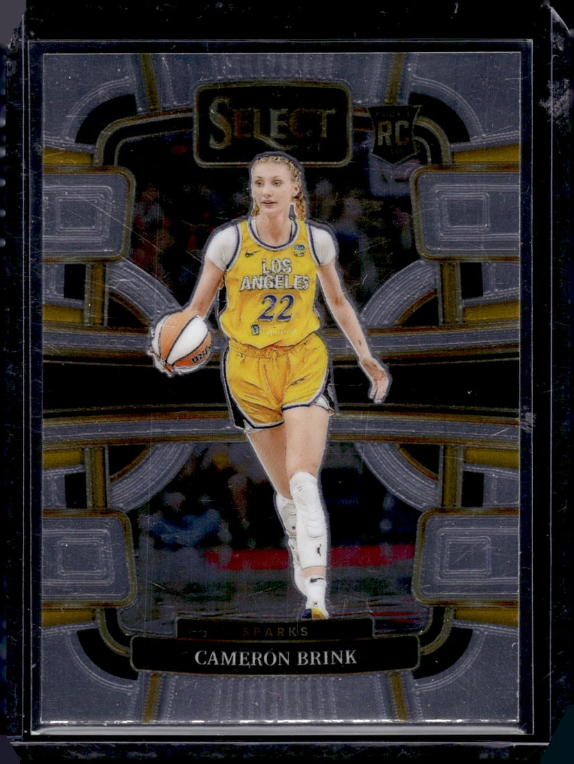 Cameron Brink Rookie Card 2024 Panini WNBA Select #56 Los Angeles Sparks (1 of 2)