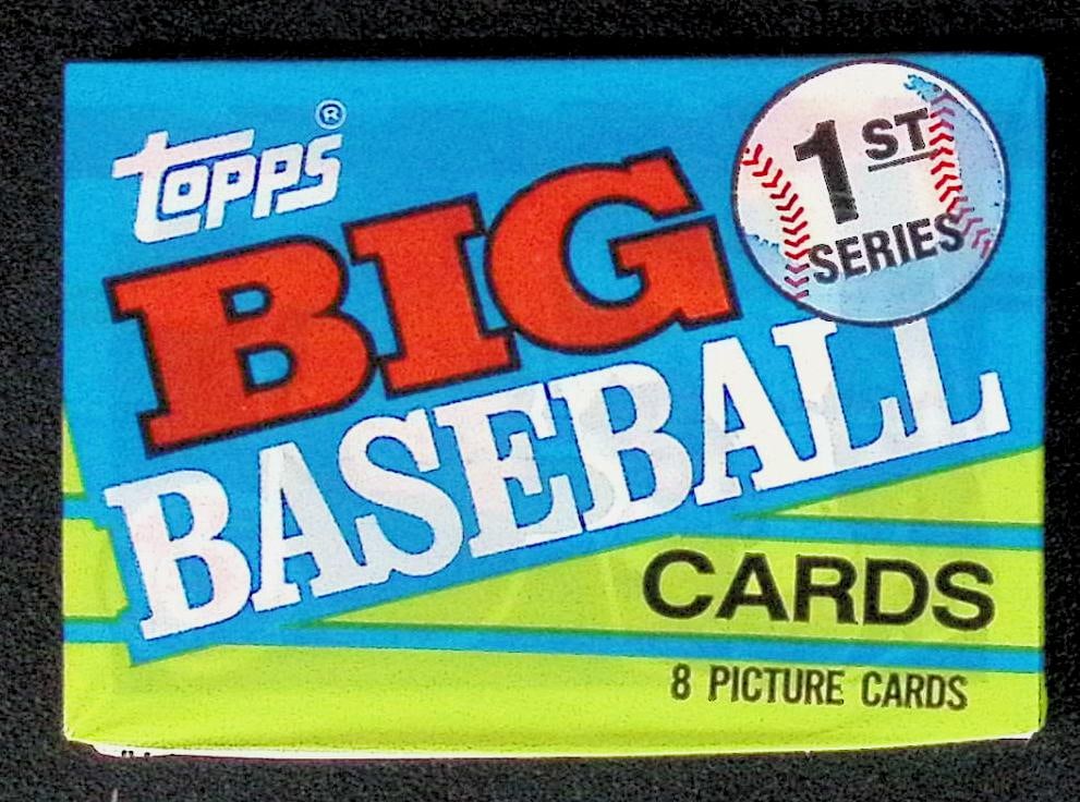 1990 Topps Big Baseball Series 1 Retail Box Wax Pack Vintage Baseball Cards (1 of 1)