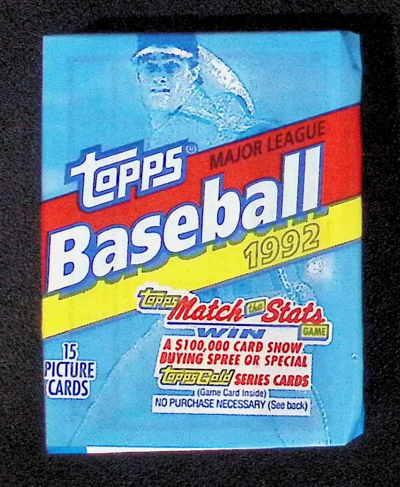 1992 Topps Vintage Series 1 Baseball Cards RETAIL BOX WAX PACK, Sports Cards Rookie Cards (1 of 1)