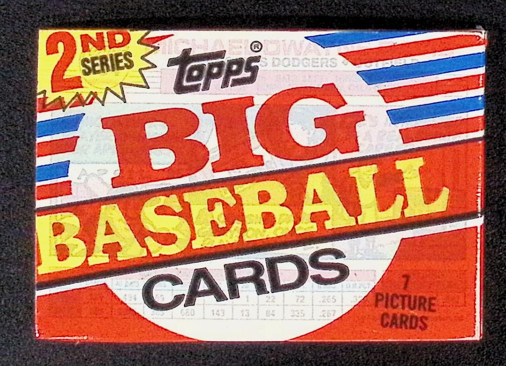 1988 Topps Vintage Big Baseball Cards Series 2 Retail Box Pack Sports Cards (1 of 1)