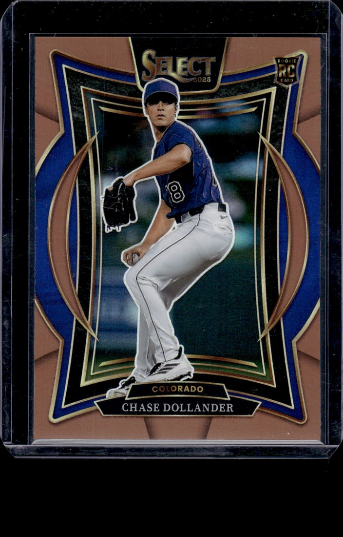 Chase Dollander Rookie Card Bronze Prizm /125 2025 Select #25 Colorado Rockies: Panini Baseball MLB Trading & Sports Cards, Sports Cards for Sale Near Me, Prizm, Mosaic, Select, SP, SSP, Auction Memorabilia Lots for Sale On Line, World Series & Hall of Fame Players