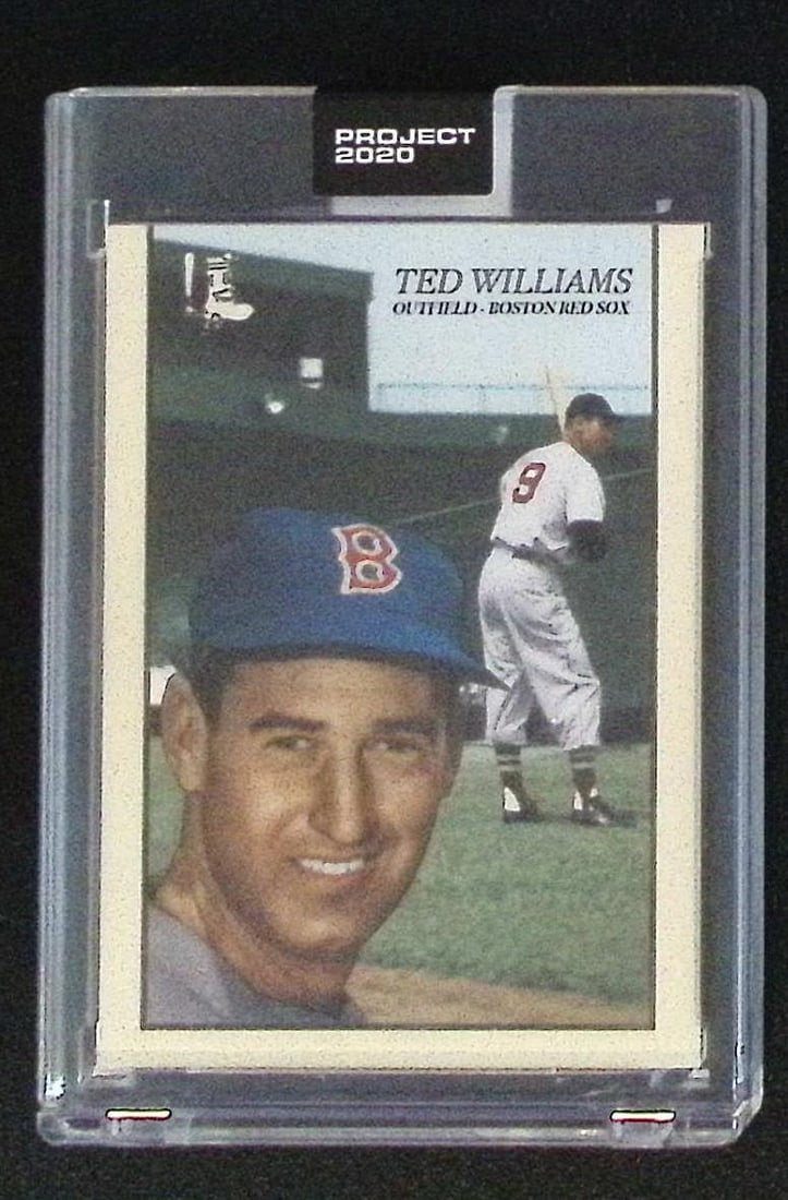 Ted Williams 2020 Topps Project #90 Boston Red Sox (1 of 2)