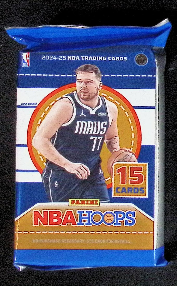 2024-25 Panini NBA Hoops Basketball Blaster Box Pack (1 of 1)