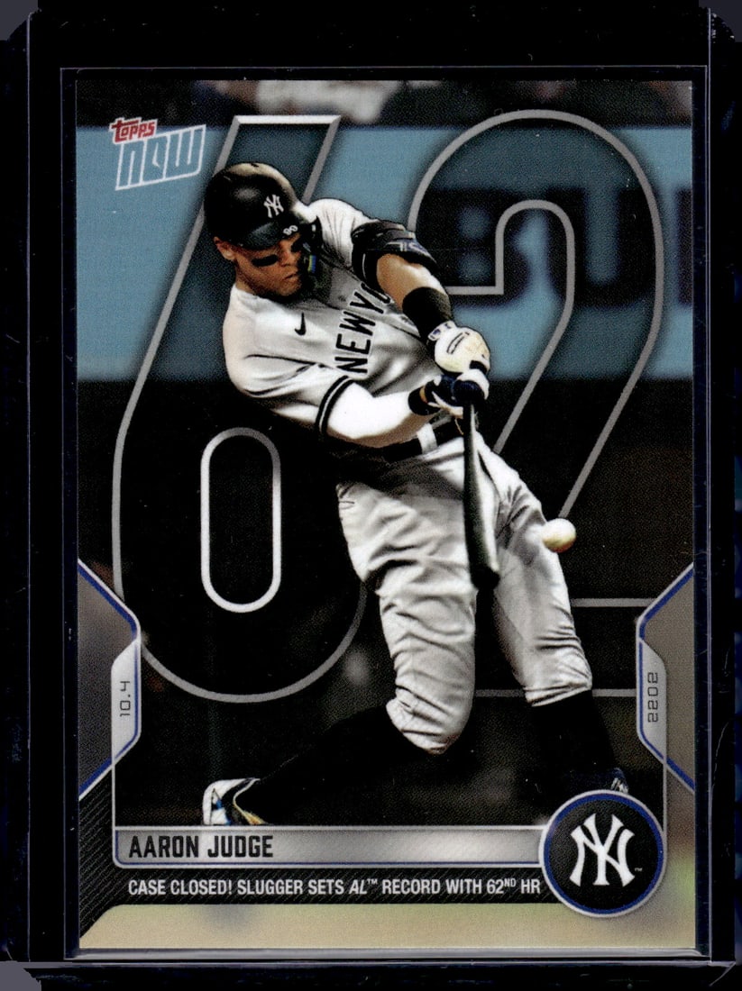 Aaron Judge 2022 Topps Now #1012 New York Yankees (1 of 2)
