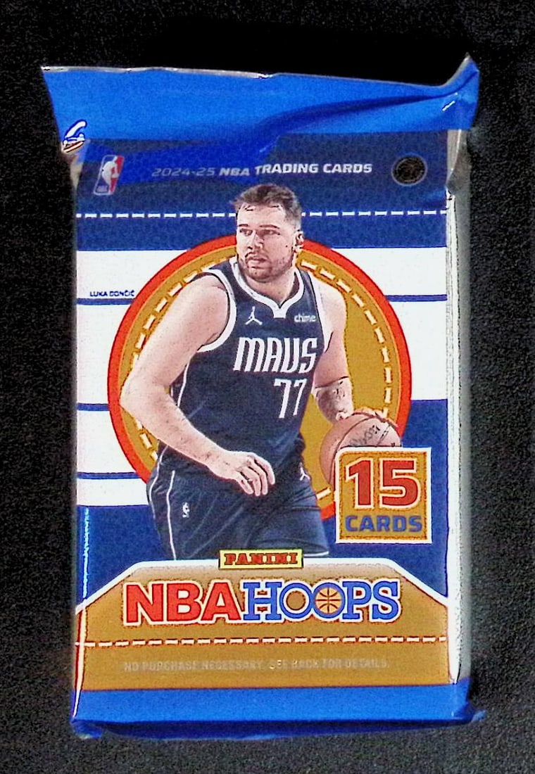 2024-25 Panini NBA Hoops Basketball Blaster Box Pack (1 of 1)