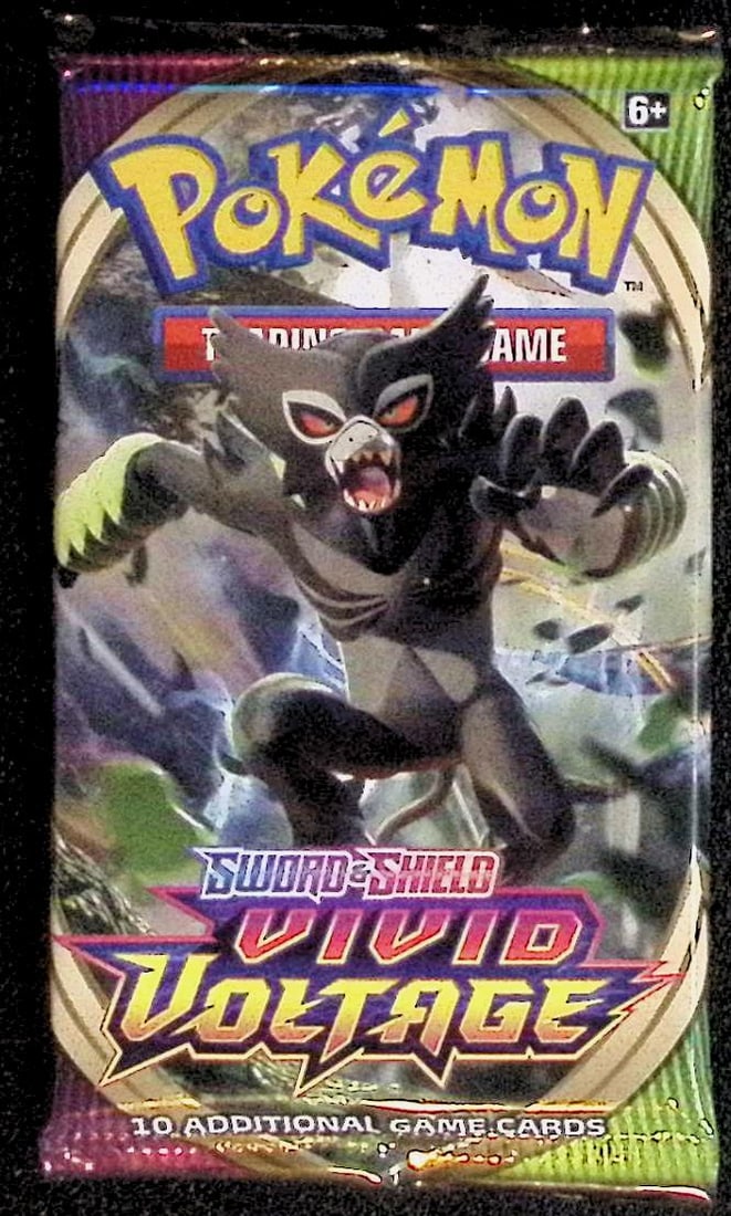 Pokemon Sword and Shield Vivid Voltage 10 Card Booster Pack Charizard Pikachu Holo Rare Cards: Pokemon Trading Card Game Cards, Charizard, Pikachu, Mewto, EX, Referse Holo, Holo Rare Cards, Secret Rare Cards, Full Art Cards, Evee, 3 Stars Ultra Rare Cards, Double Rare, Illustration Rare, Specia