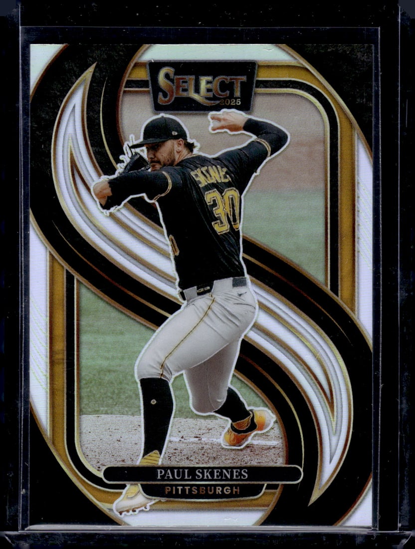Paul Skenes Silver Prizm 2025 Select #196 Pittsburgh Pirates: Panini Baseball MLB Trading & Sports Cards, Sports Cards for Sale Near Me, Prizm, Mosaic, Select, SP, SSP, Auction Memorabilia Lots for Sale On Line, World Series & Hall of Fame Players