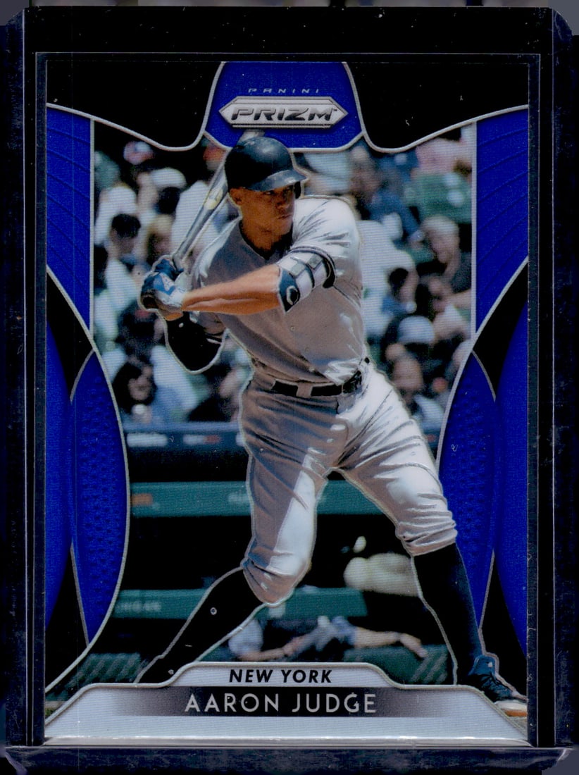 Aaron Judge Blue Prizm 2019 Panini Prizm #135 New York Yankees: Panini Baseball MLB Trading & Sports Cards, Sports Cards for Sale Near Me, Prizm, Mosaic, Select, SP, SSP, Auction Memorabilia Lots for Sale On Line, World Series & Hall of Fame Players